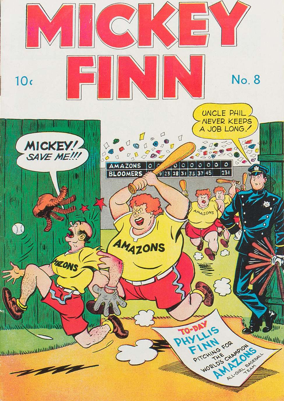 Book Cover For Mickey Finn 8