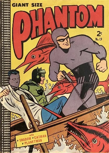 Book Cover For Giant Size Phantom 3 (Catman story only)