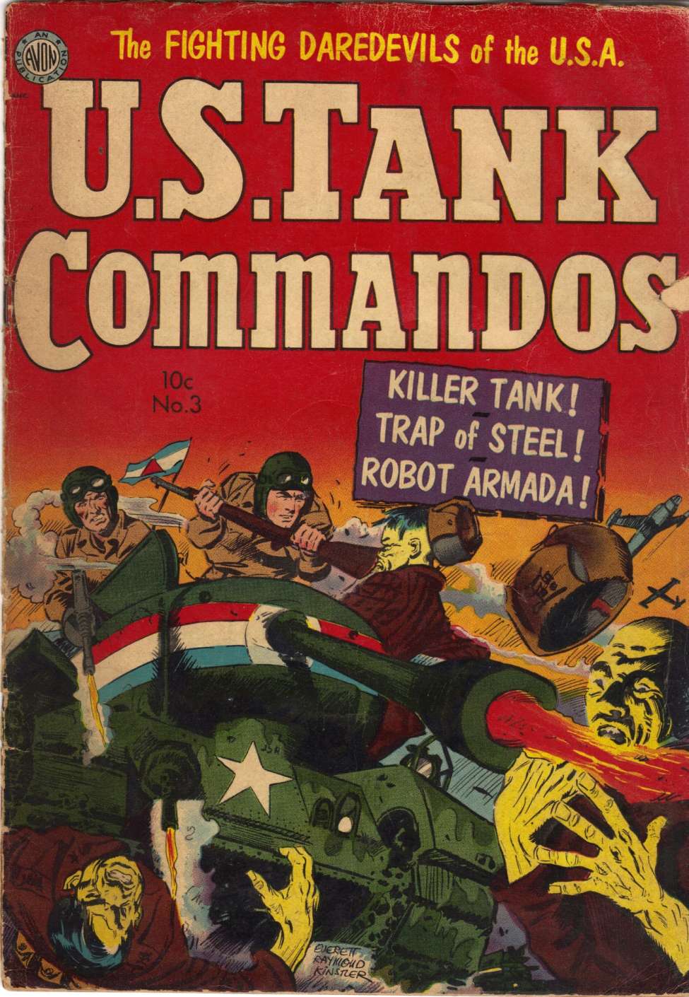 Book Cover For U.S. Tank Commandos 3 - Version 2