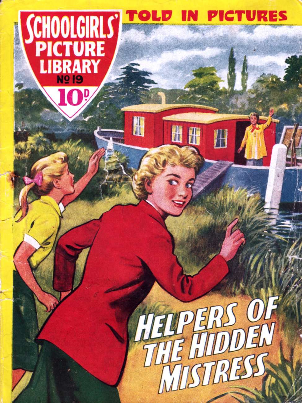 Book Cover For Schoolgirls' Picture Library 19 - Helpers of the Hidden Mistress