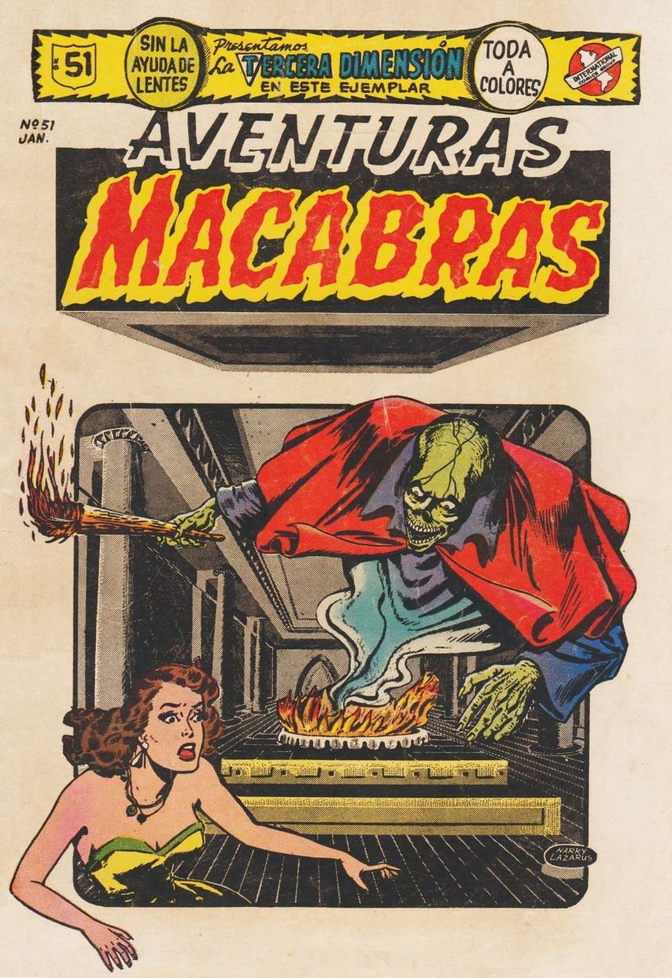 Book Cover For Aventuras Macabras 51