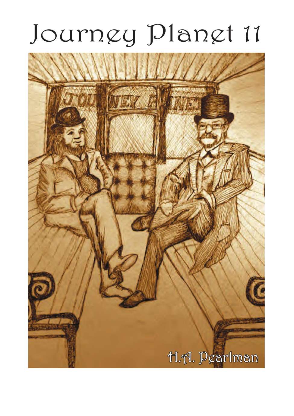 Book Cover For Journey Planet 11