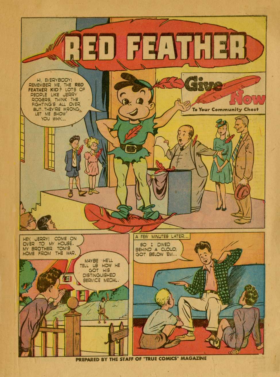 Book Cover For Red Feather - Give Now