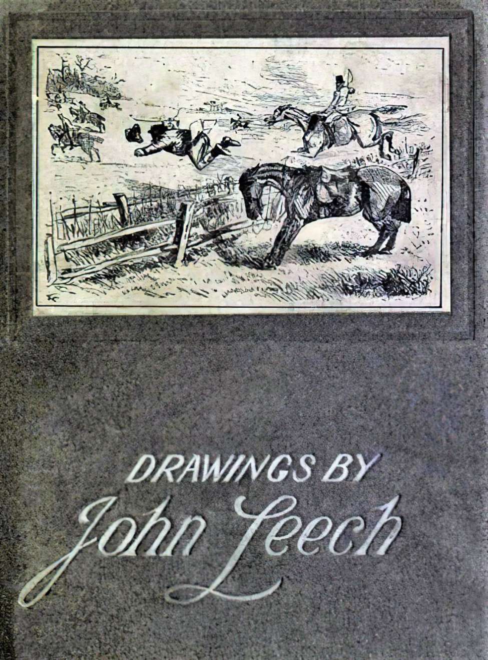 Book Cover For Drawings - John Leech