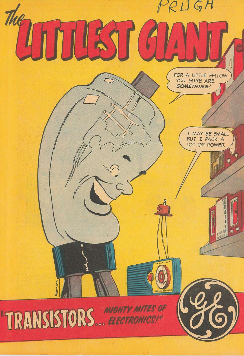 Book Cover For The Littlest Giant