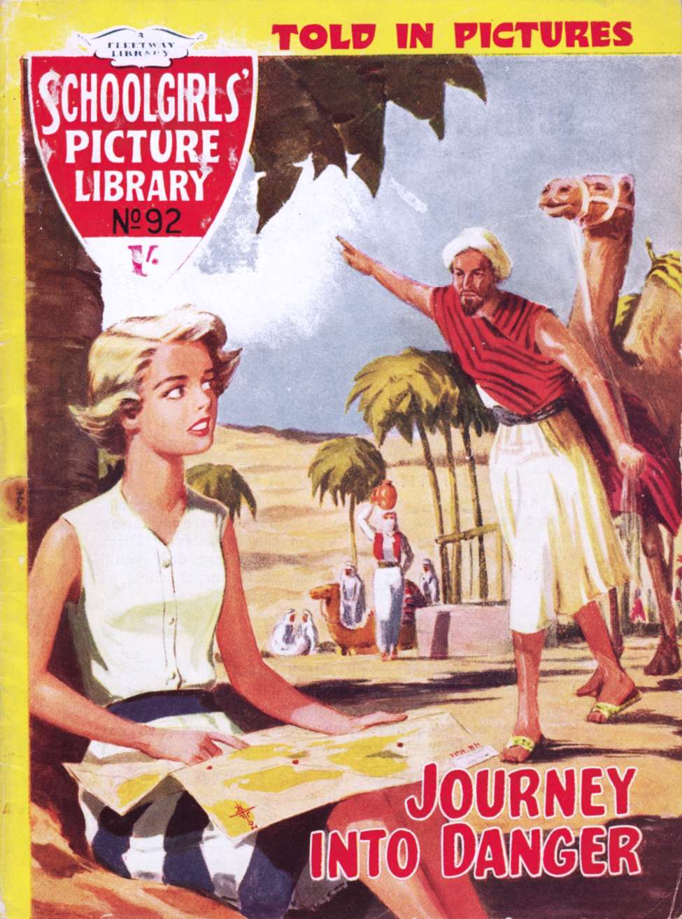 Book Cover For Schoolgirls' Picture Library 92 - Journey Into Danger