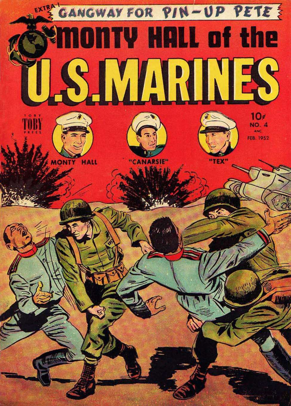 Book Cover For Monty Hall of the U.S. Marines 4