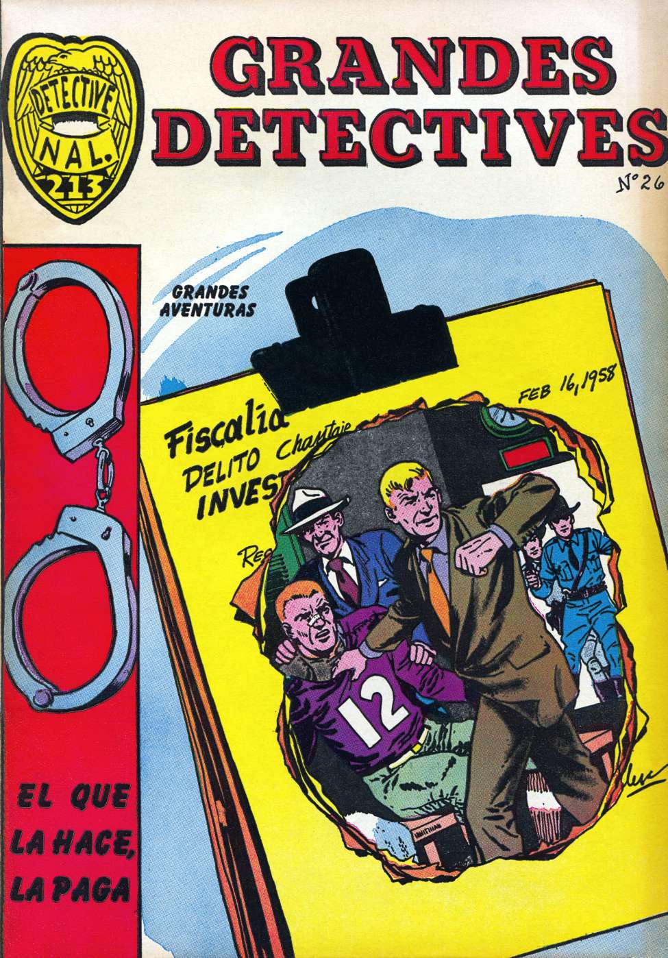 Book Cover For Grandes Detectives 26