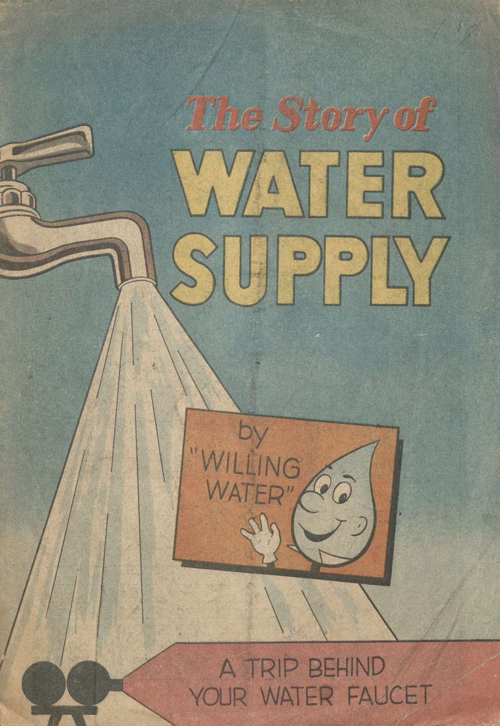 Book Cover For The Story of Water Supply - American Water Works