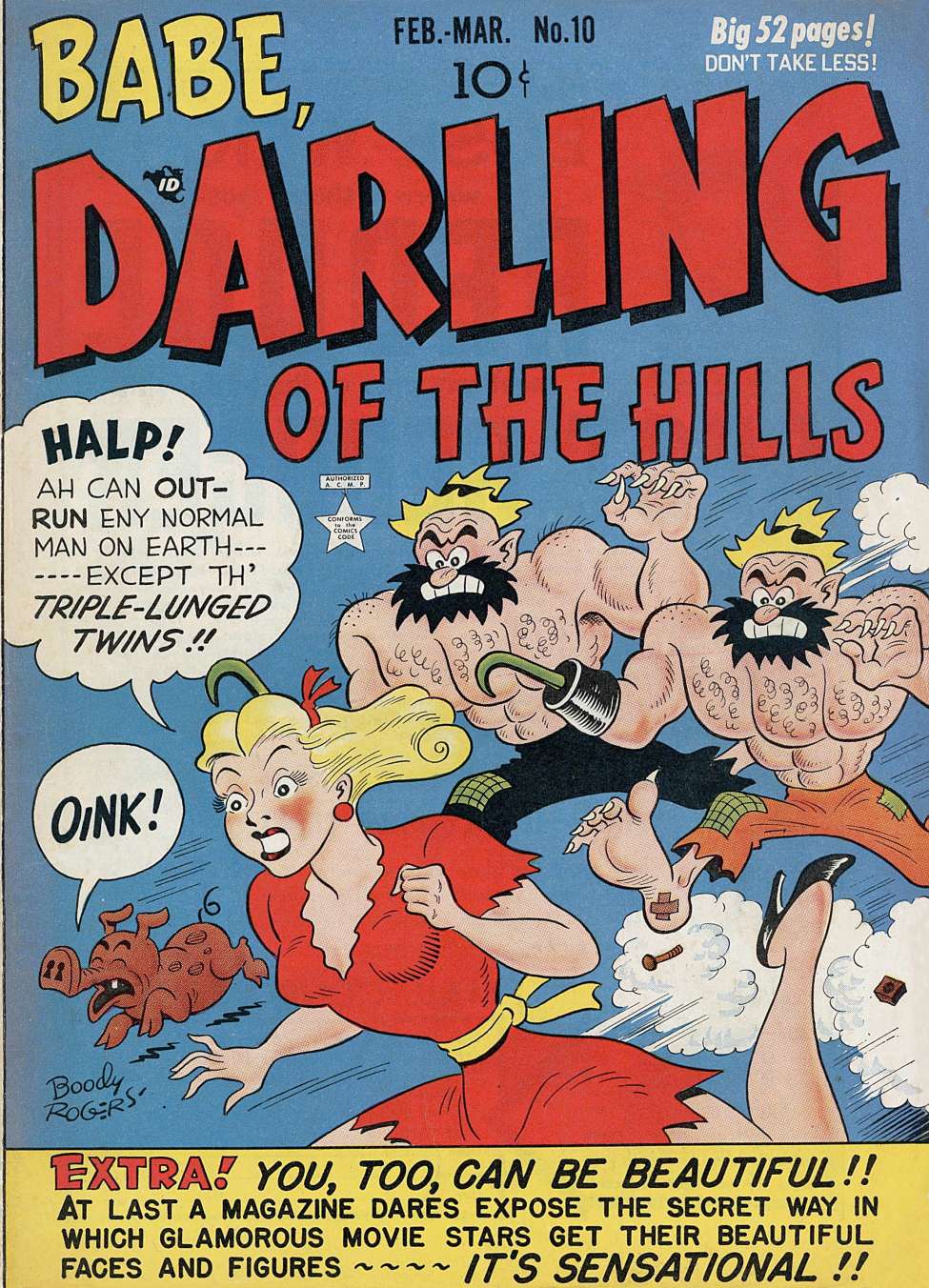 Book Cover For Babe, Darling of the Hills 10 - Version 2