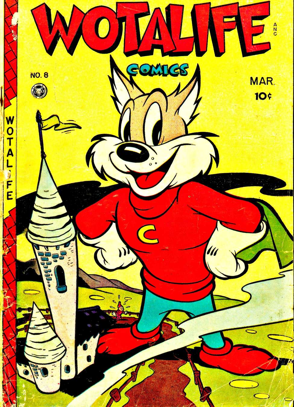 Book Cover For Wotalife Comics 8