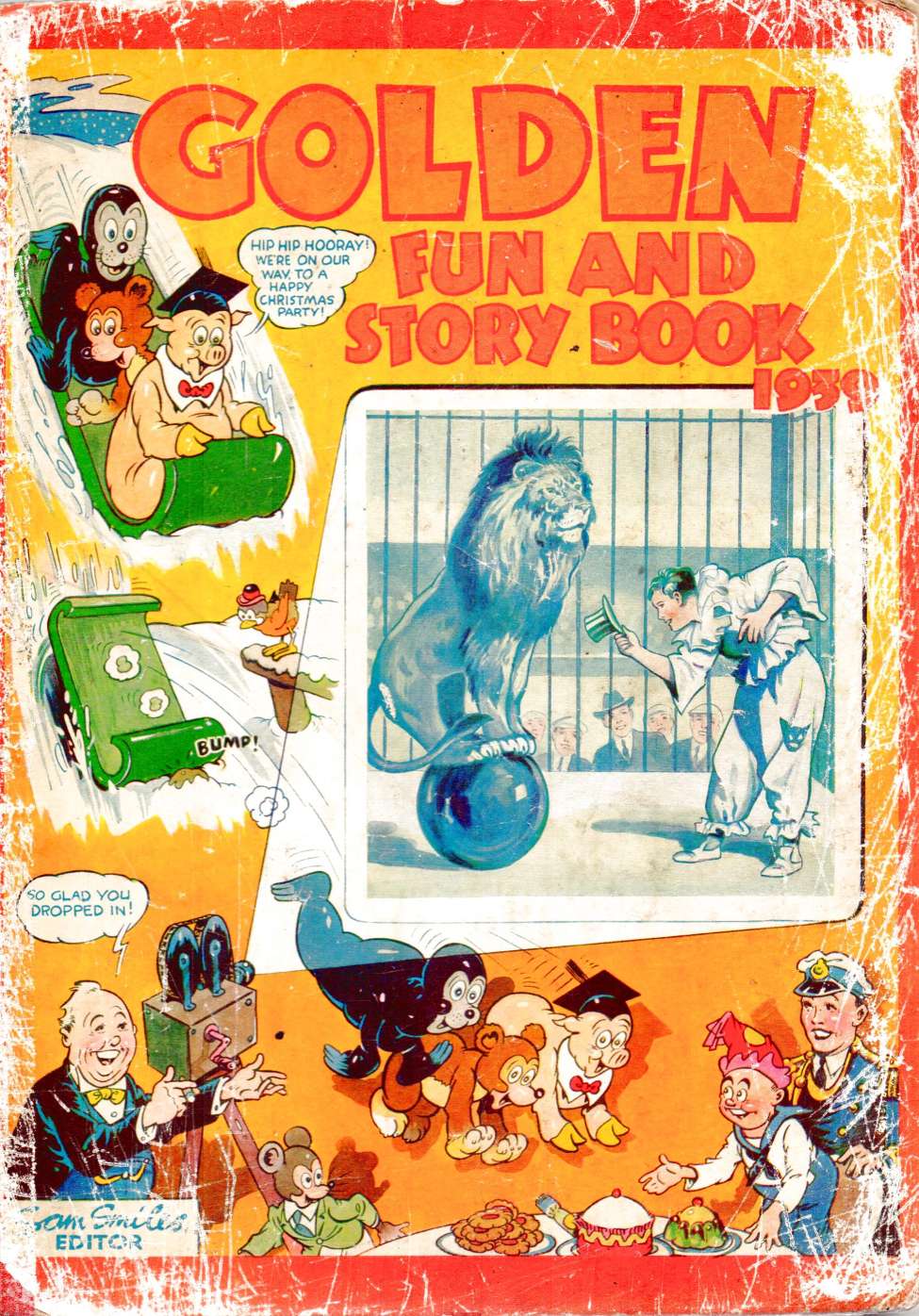 Book Cover For Golden Fun and Story Book 1939