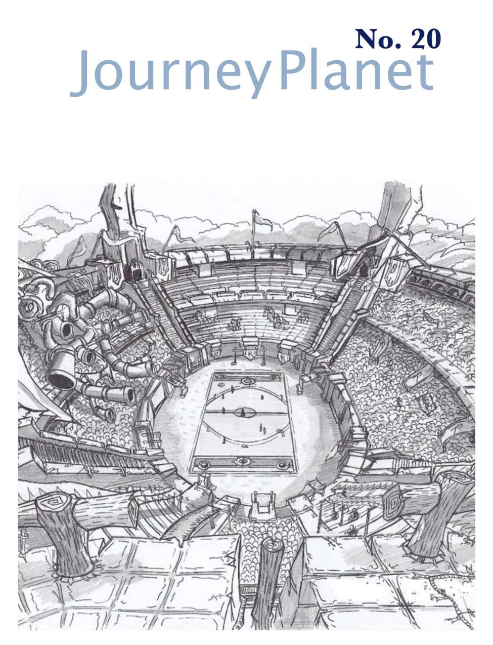 Book Cover For Journey Planet 20