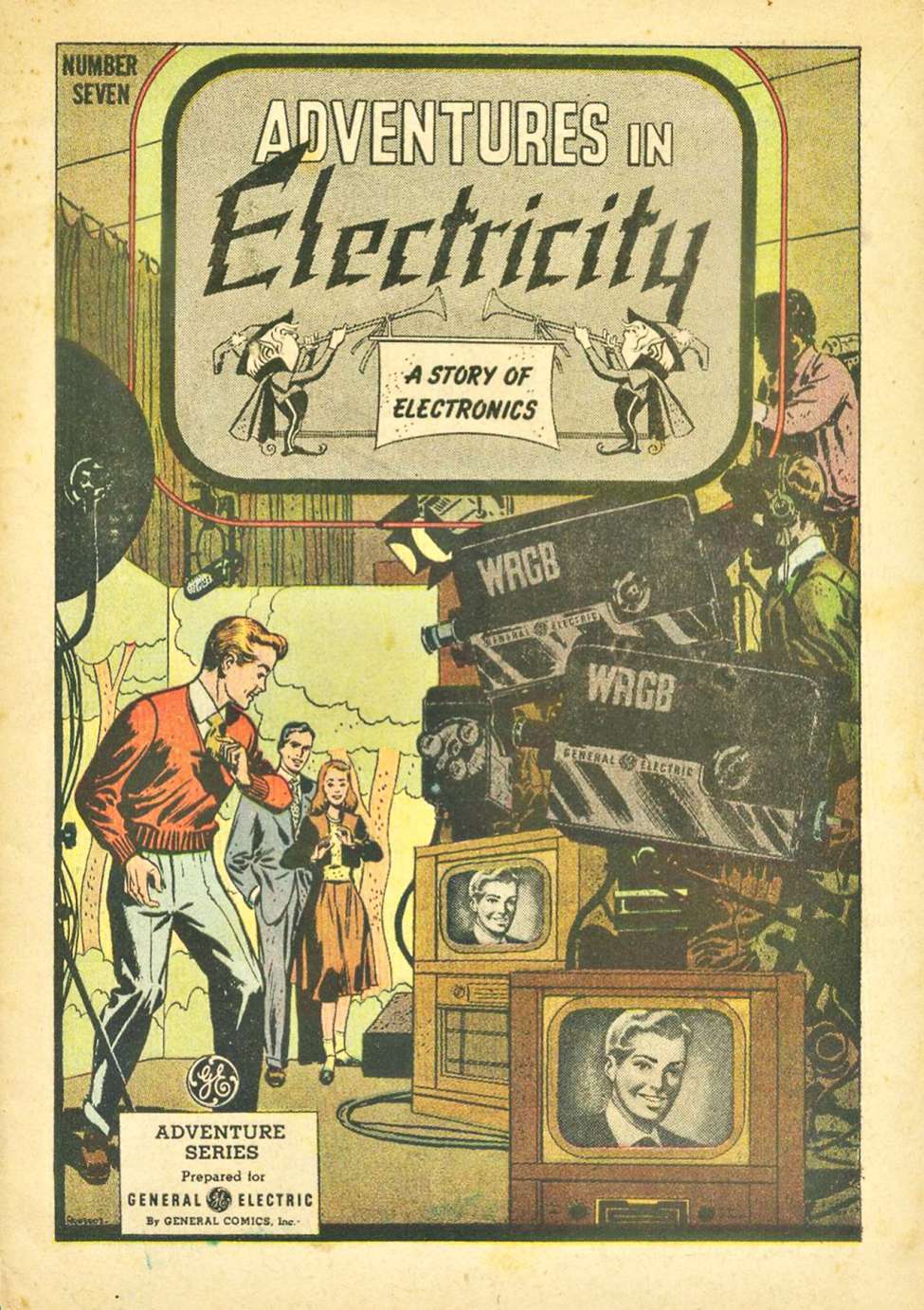Book Cover For Adventures in Electricity 7