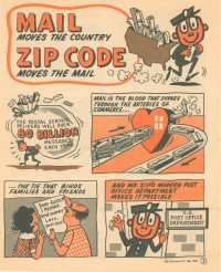 Large Thumbnail For Mail Moves the Country - Zip Code Moves the Mail