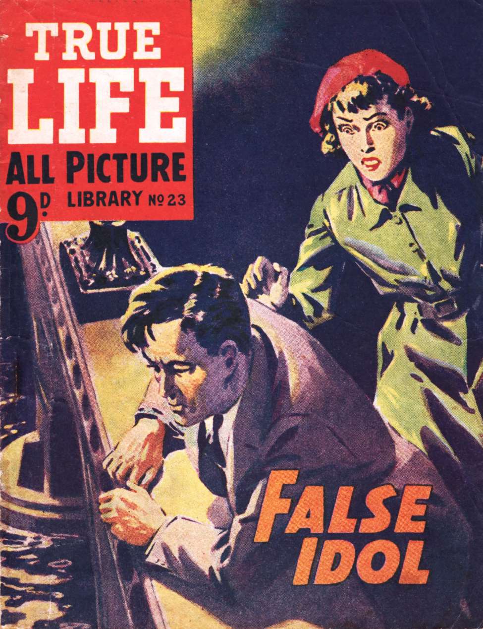 Book Cover For True Life Library 23 - False Idol