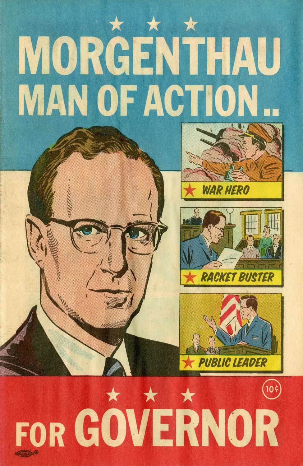 Book Cover For Morgenthau, Man of Action For Governor
