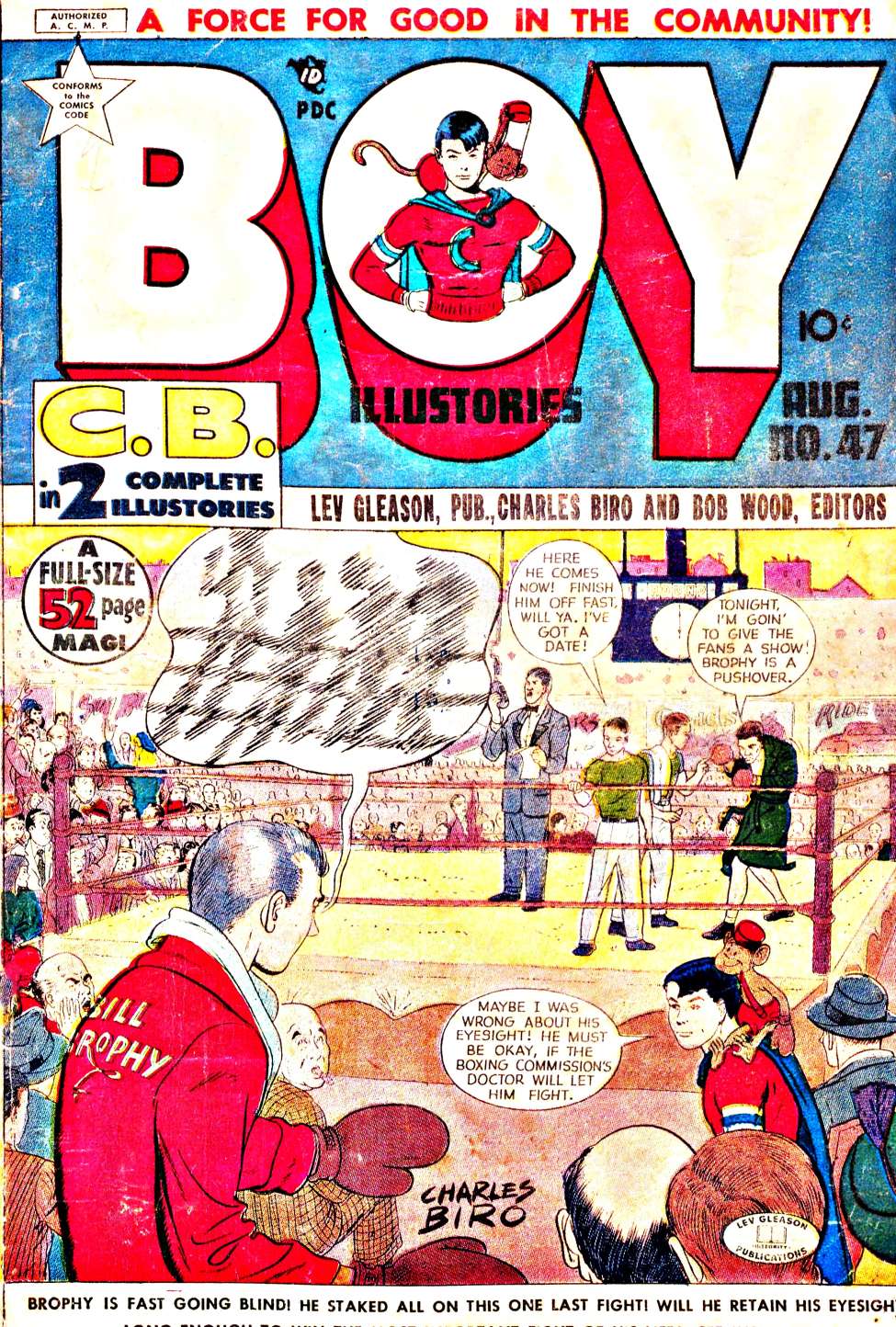 Book Cover For Boy Comics 47
