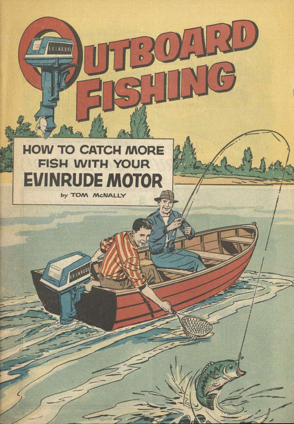 Book Cover For Outboard Fishing - Evinrude Motors