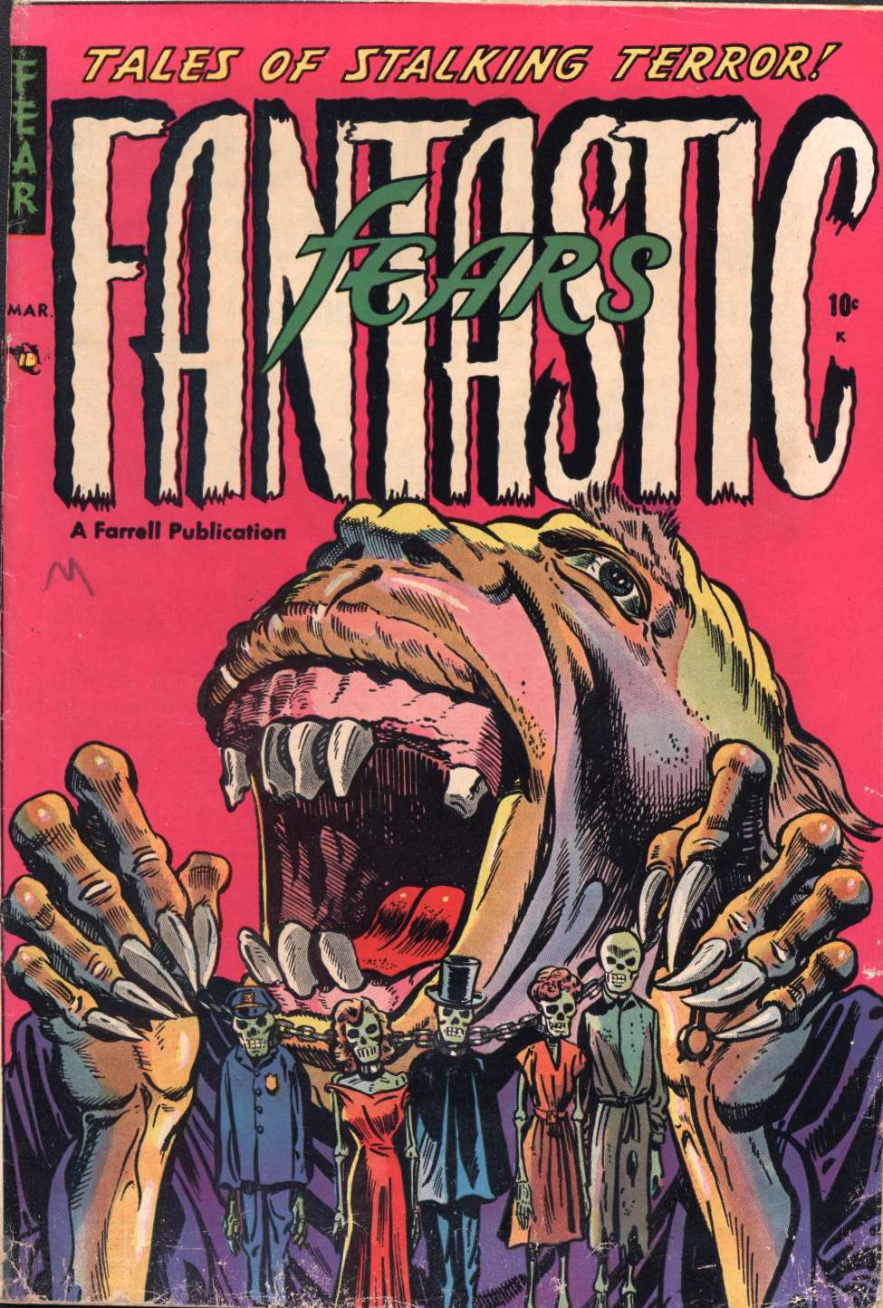 Book Cover For Fantastic Fears 6