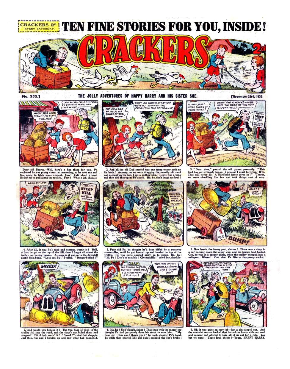Book Cover For Crackers 353