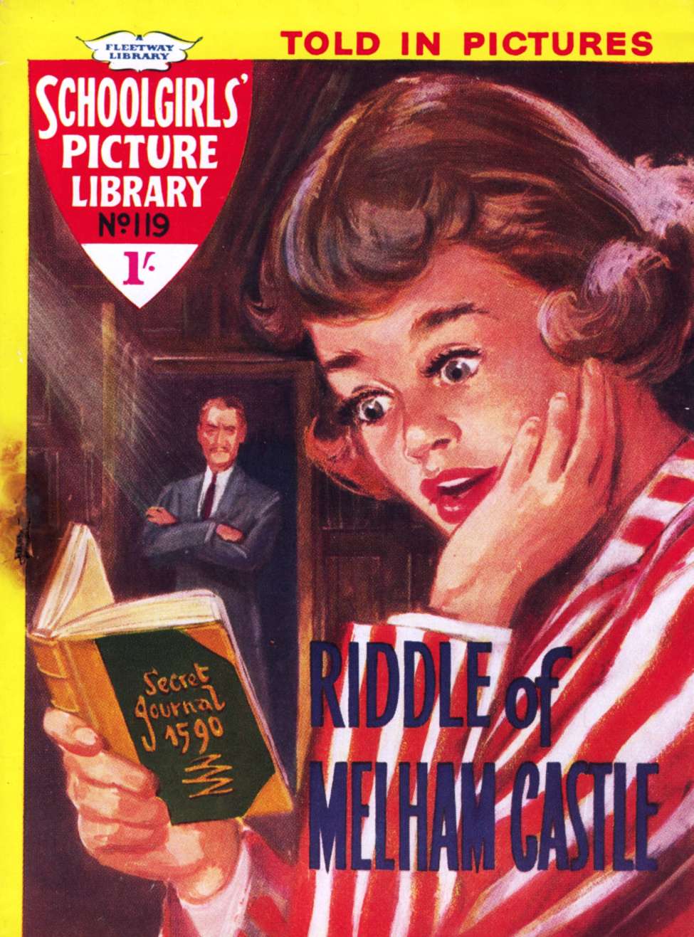 Book Cover For Schoolgirls' Picture Library 119 - Riddle of Melham Castle