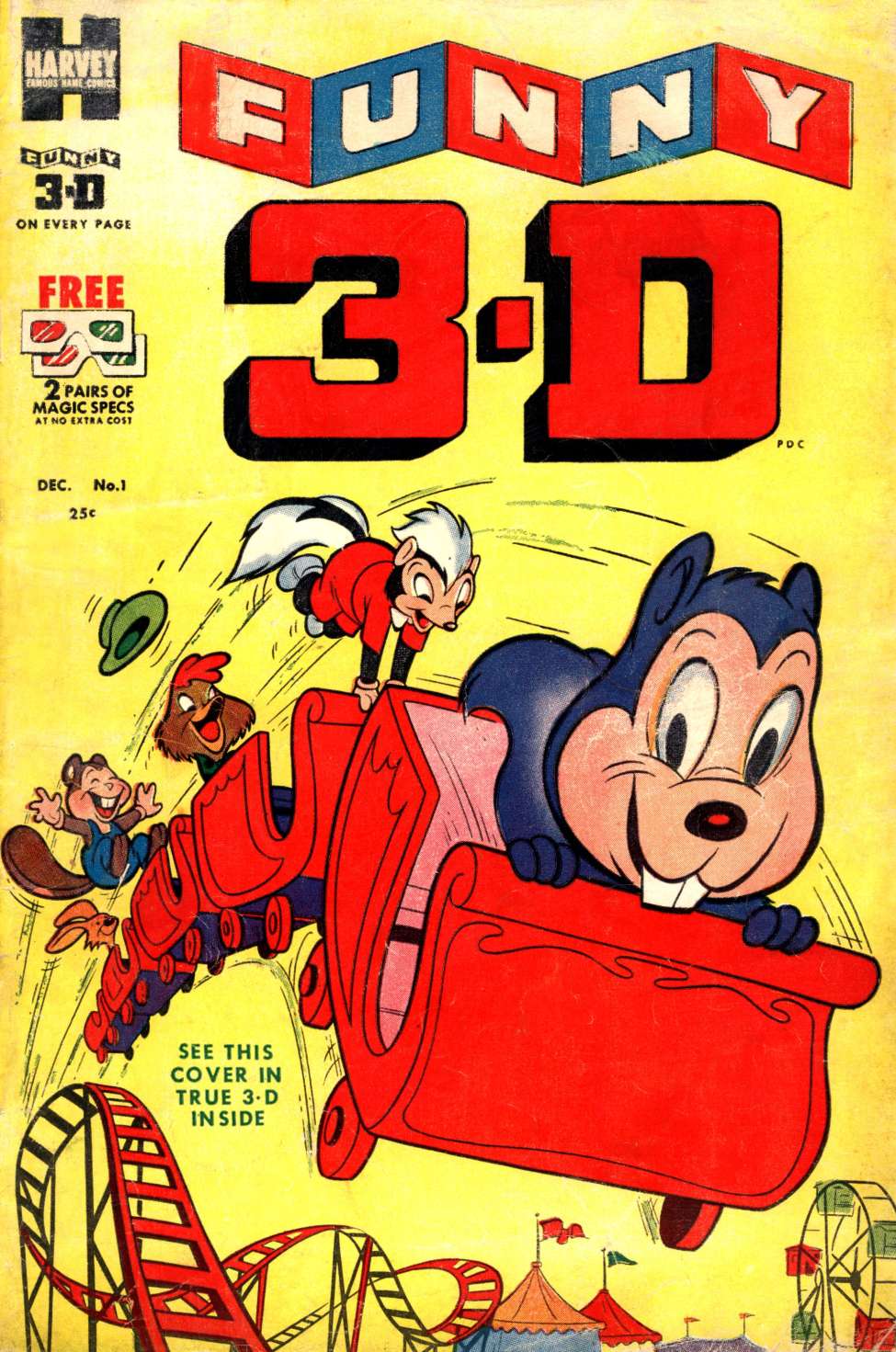 Book Cover For Funny 3-D 1 - Version 2