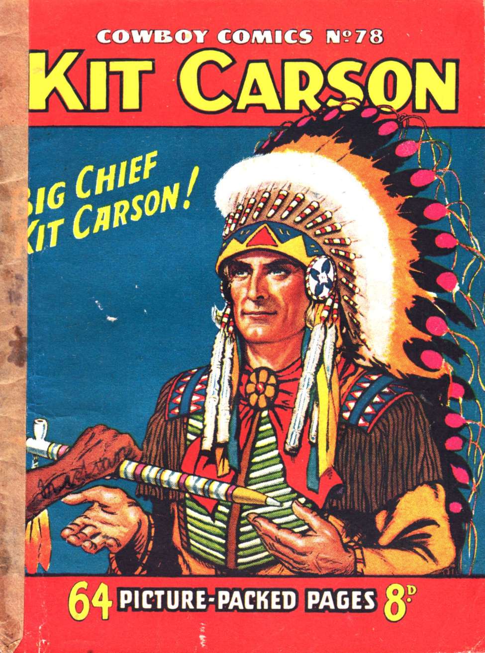 Book Cover For Cowboy Comics 78