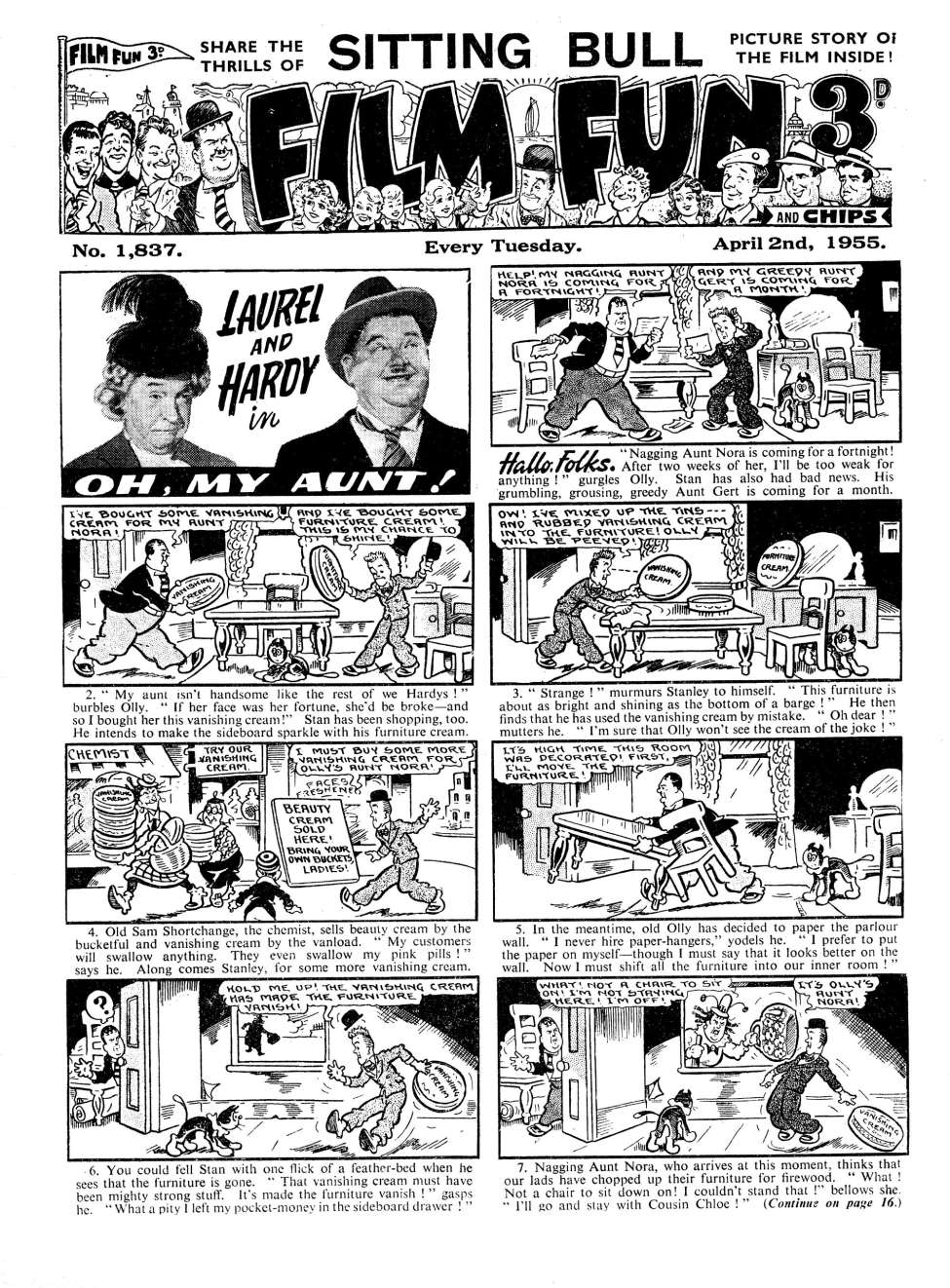 Book Cover For Film Fun 1837