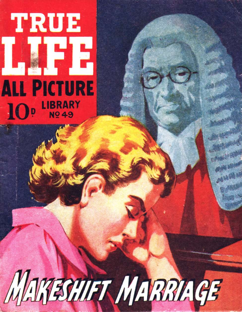 Book Cover For True Life Library 49 - Makeshift Marriage