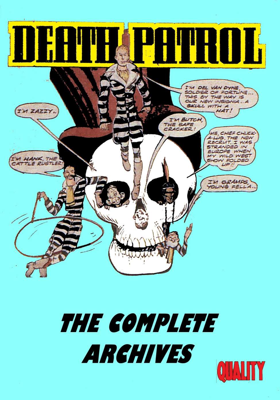 Book Cover For The Death Patrol Archives