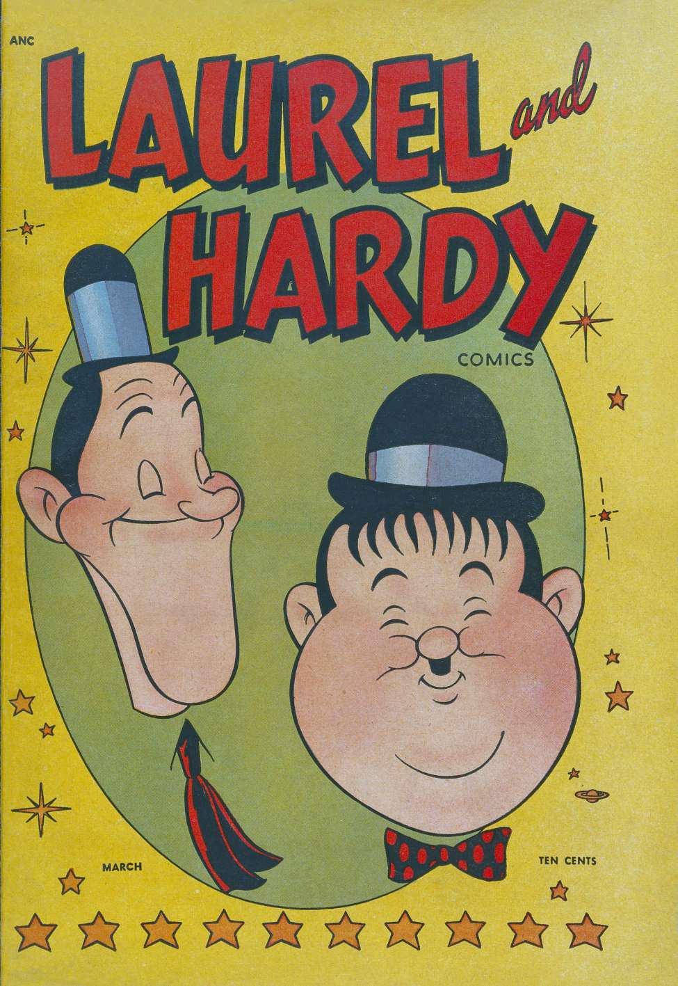 Book Cover For Laurel and Hardy Comics 1
