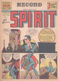 Large Thumbnail For The Spirit 1940-08-11 - Philadelphia Record - Version 2