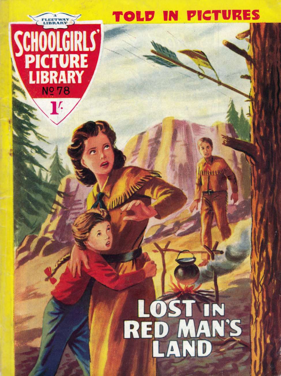 Book Cover For Schoolgirls' Picture Library 78 - Lost in Red Man's Land