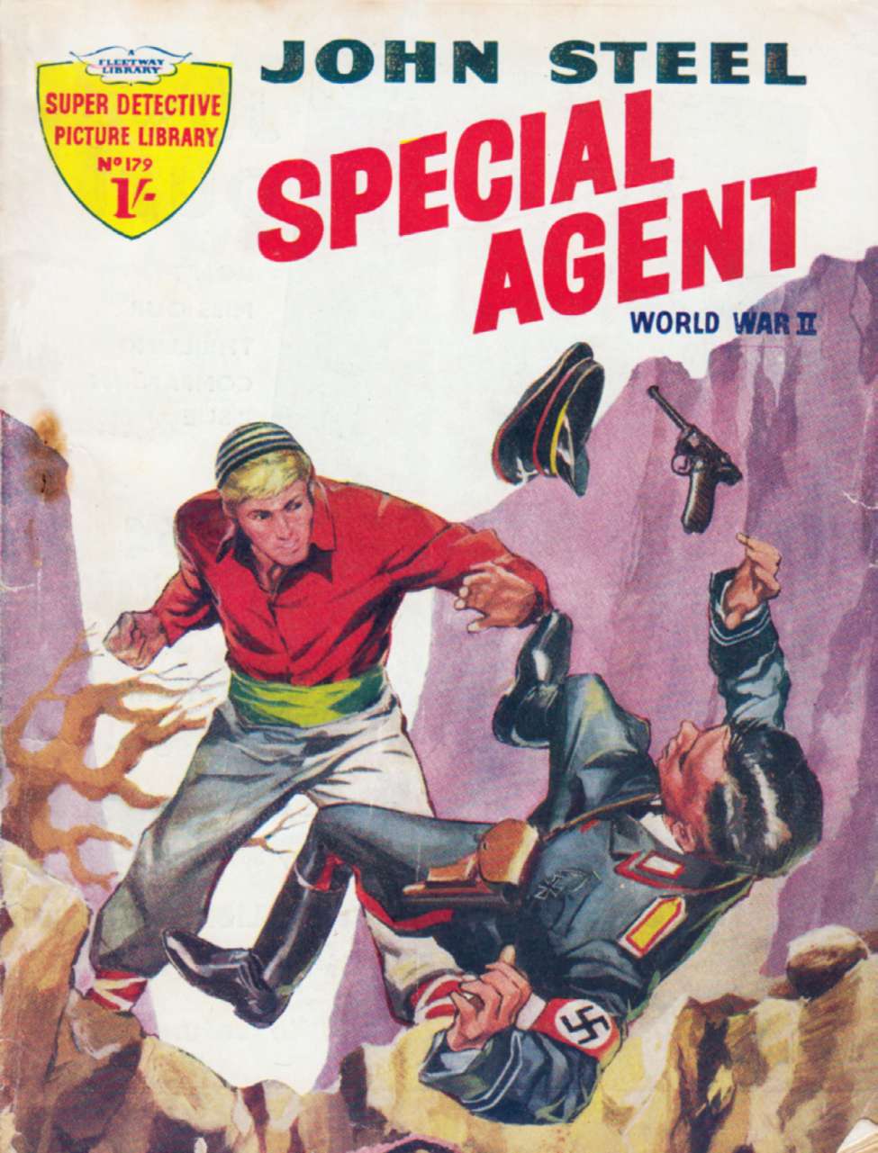 Book Cover For Super Detective Picture Library 179 - Cargo X - John Steel