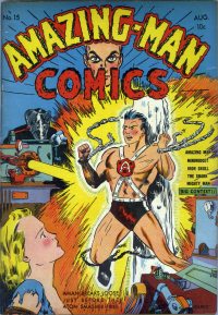 Large Thumbnail For Amazing Man Comics 15