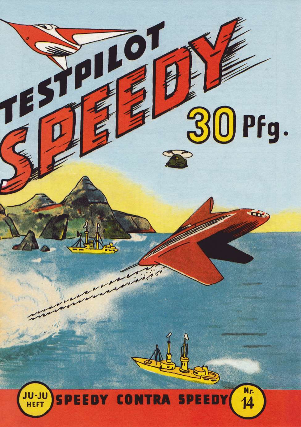 Book Cover For Testpilot Speedy 14 - Speedy contra Speedy