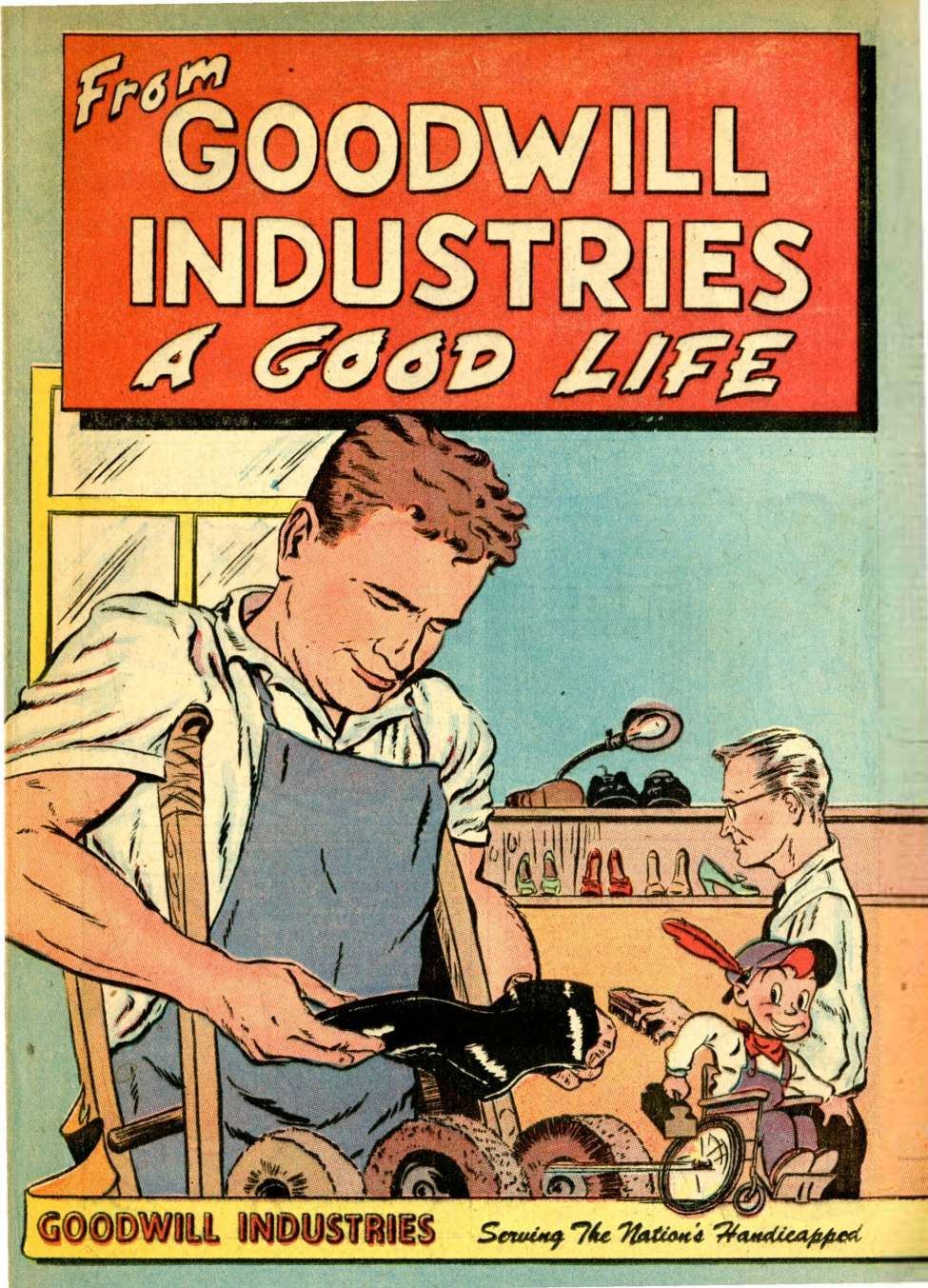 Book Cover For A Good Life - Goodwill Industries
