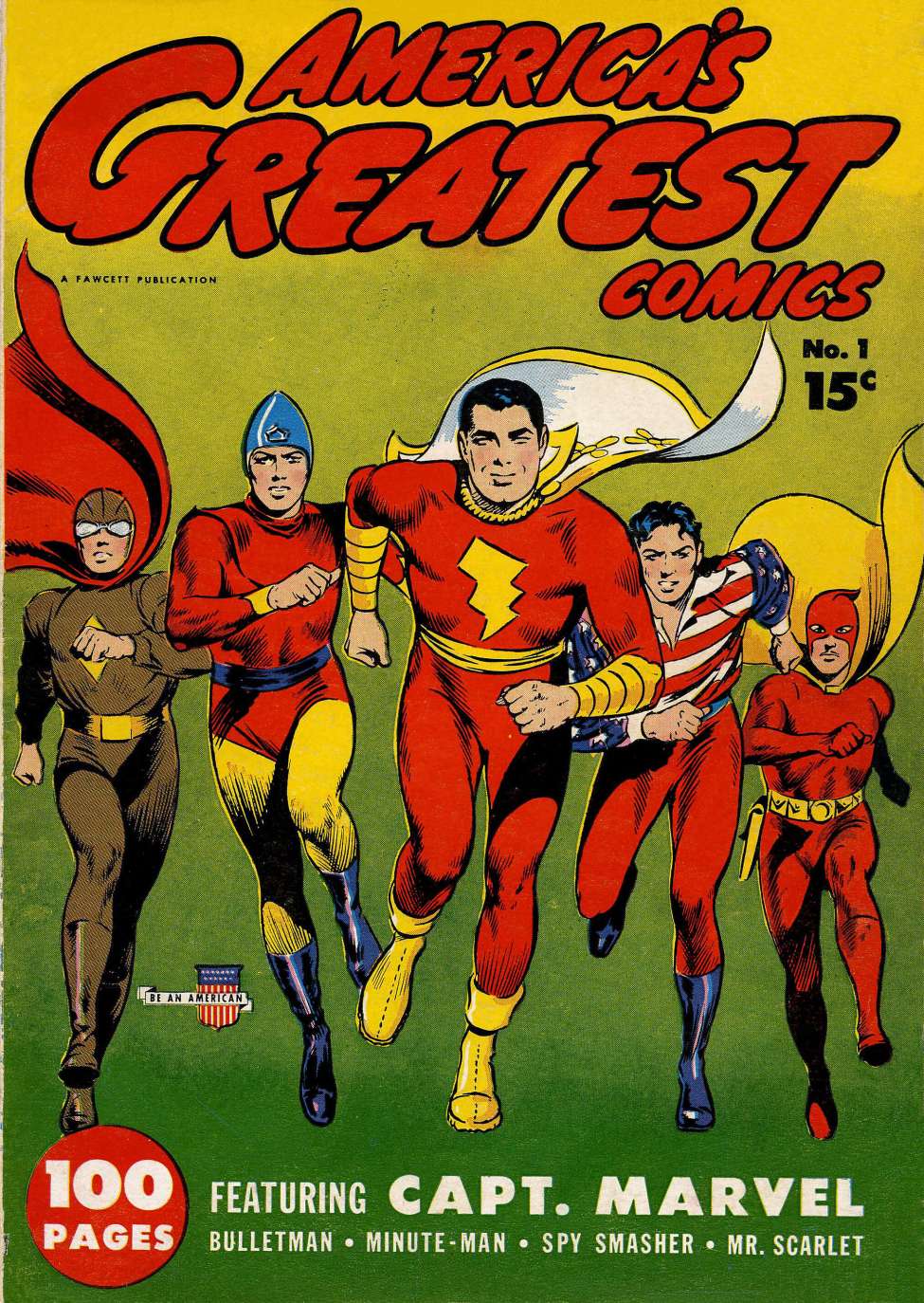 Book Cover For America's Greatest Comics 1 - Version 1