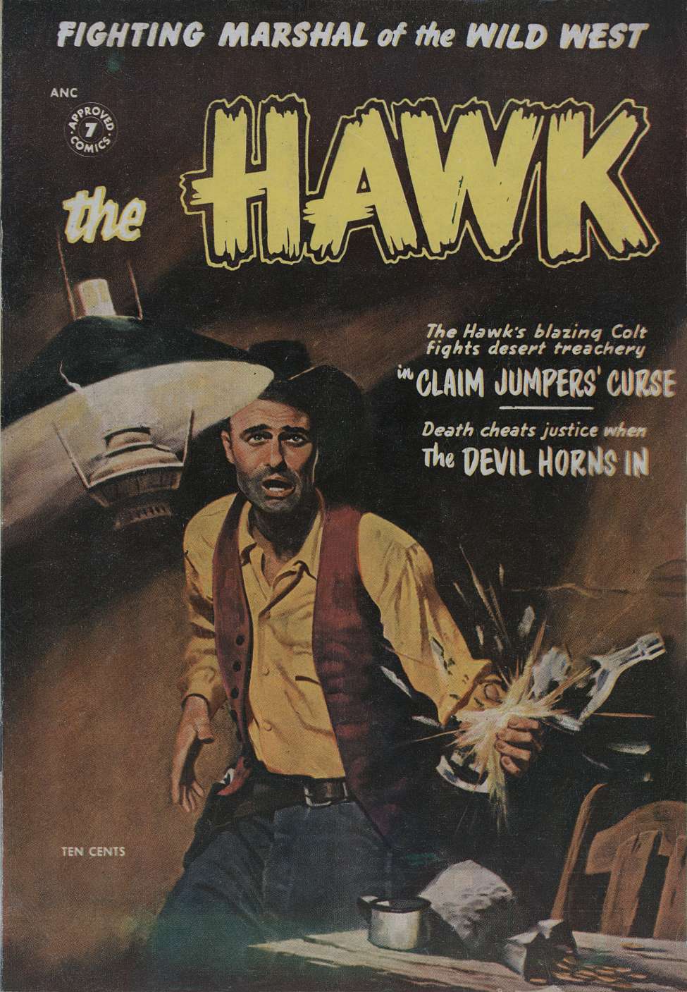 Book Cover For Approved Comics 7 - The Hawk