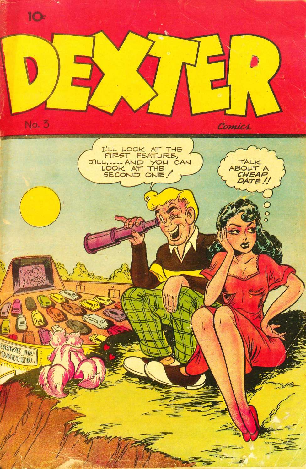 Book Cover For Dexter Comics 3