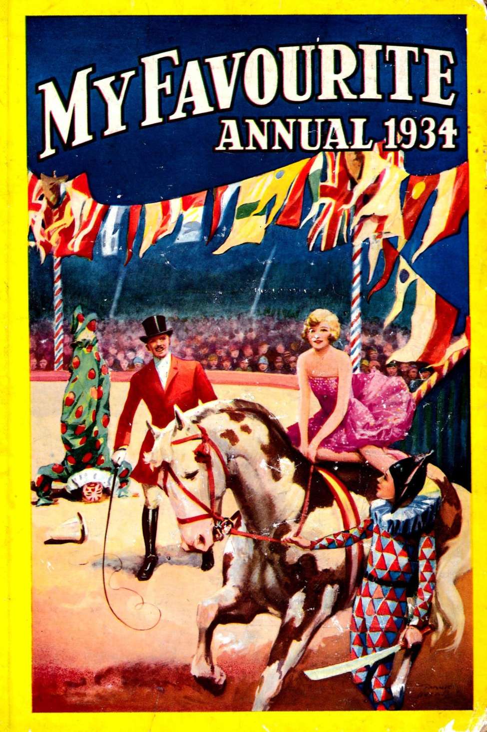 Book Cover For My Favourite Annual 1934