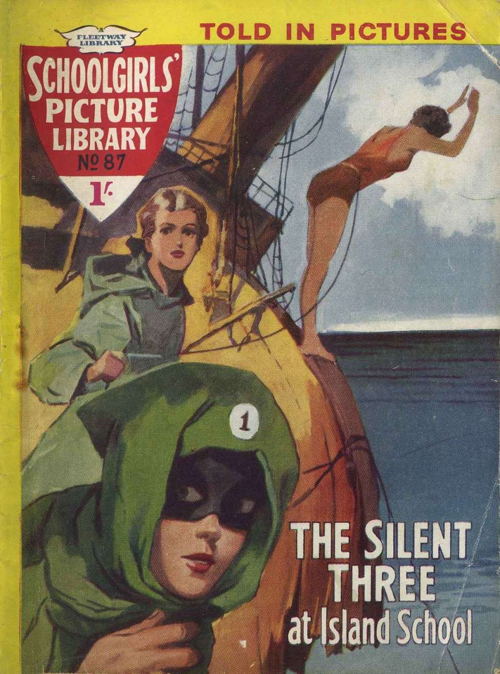 Book Cover For Schoolgirls' Picture Library 87 - The Silent Three at Island School