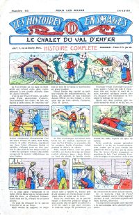 Large Thumbnail For Les Histoires en Images 93. Le Chalet du Val d`Enfer .