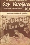 Cover For Guy Verchères v1 18 - Un meurtre à l’eau sucrée