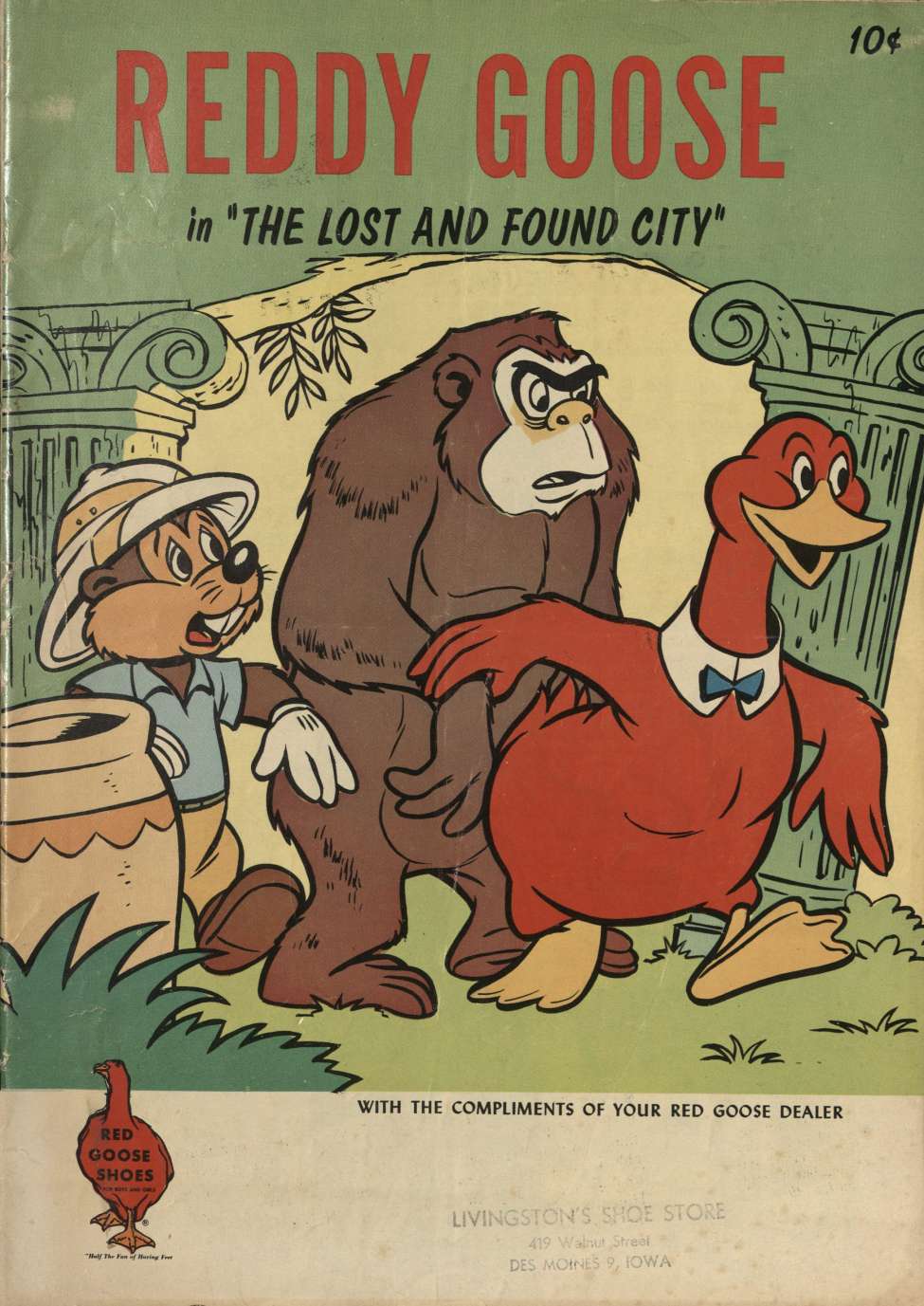 Book Cover For Reddy Goose 3 - in the Lost and Found City - Version 1