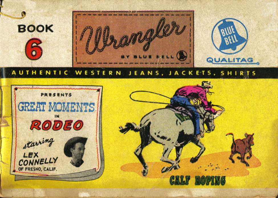 Book Cover For Wrangler Great Moments in Rodeo 6