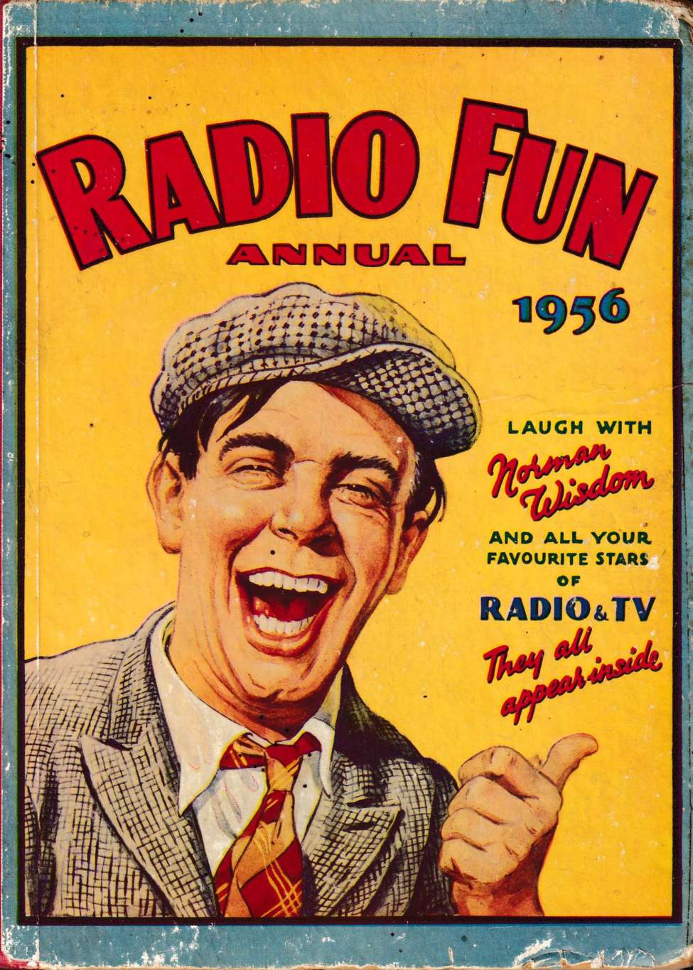 Book Cover For Radio Fun Annual 1956