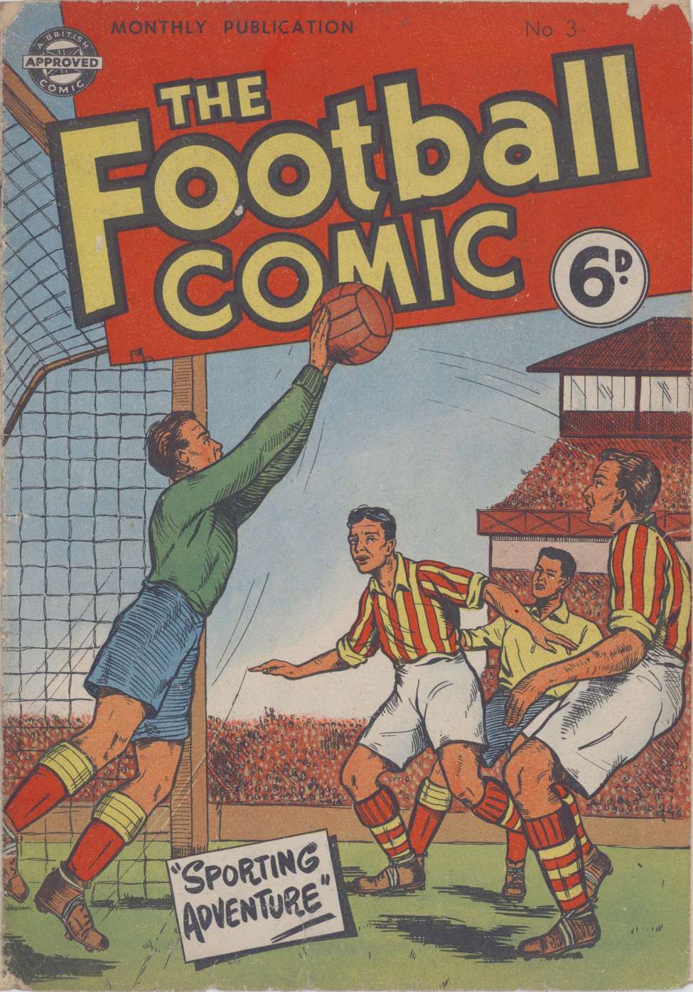 Book Cover For Football Comic 3