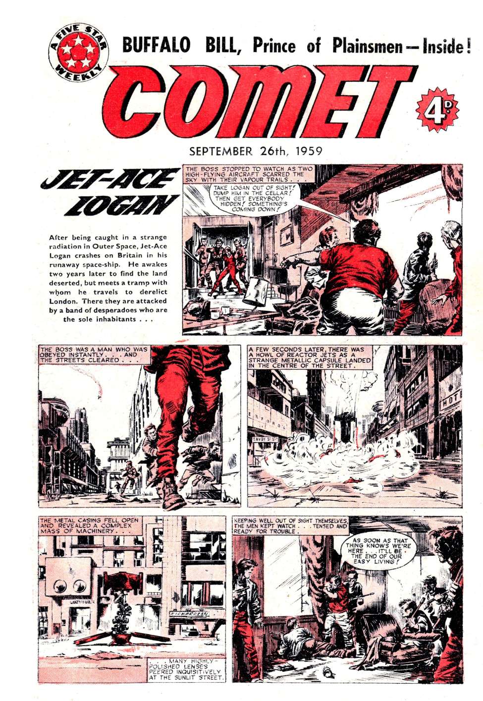 Book Cover For The Comet 577